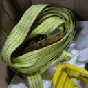 2Pack Shipping Container Wheels 8 - Lug Wheels kit, Shipping Container Axles with Ratchet Tie Down-Moves 20ft.-40ft. (Lemon)