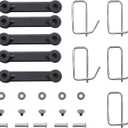 M67100 Hook and M67099 Strap kit Compatible with John-Deere Lawn & Garden Tractors Bagger Chute Attaching Strap Kit