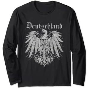 Deutschland Shirt - Germans Tee Prussian Germany Long Sleeve T-Shirt Size XL