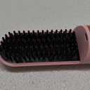 Hair Straightening Brush, Cordless Styling Comb Ion Hot Straightener, Cordless Ion Hot Straightener Comb |Hair Straightening Brush, Anti-Scald, 5 Temp Settings | Hair Styling Tools for Home Salon Use Pink