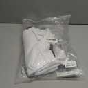 Womens Casual Tops V Neck Cap Sleeve T Shirt Loose Fit Summer Basic Tee for Spring Fashion, Vacation Beach Wear XL Size, Pack of 4