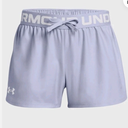 Under Armour Girls' Play Up Solid Shorts, Size XL, Light Purple
