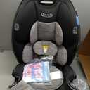 Graco Slimfit 3-in-1 Convertible Car Seat, Slim Car Seat with Space-Saving Design, Highback Booster Seat with 10-Position Headrest, Rear Facing and Forward Facing Carseat, Jarret (Manufacturing Date 02/13/2026)