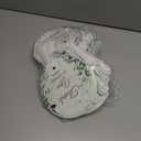 100 Pcs Wedding Hand Fans Bulk Plastic Fans Handheld Wedding Fans for Wedding Guests Wedding Favor Fans Thank You for Celebrating with Us Greenery Fan with Handle for Wedding Ceremony Bridal Shower