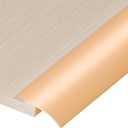 36” Aluminum Floor Transition Threshold Strip, Bridge The Height Gap Between 0.2 to 0.7 inches for Doorway Ramp Tiles Laminate Planks (Gold, 35.4“x1.7”)