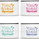 Girls Weekend Gifts Makeup Bags for Women Girls Trip Gifts Cosmetic Bag Travel Toiletry Bag Zipper Pouch Friendship Bachelorette Party Favors Birthday Christmas