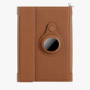 Frapkom Passport Holder with Tracker Card Slots, Passport Holder Passport Wallet for Men Women, Leather Passport Cover,Travel Accessories(Brown)