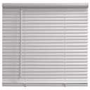 Mainstay Cordless 1" Vinyl Light Filtering Blinds, White, 27x64