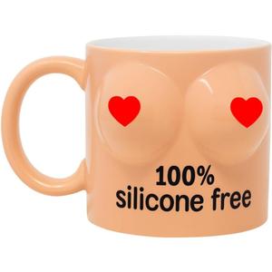 2 x Decodyne Funny Coffee Mug, Gag Gifts for Adults, Women Men, and Coworkers - Perfect for Bachelorette Parties, Christmas, and Novelty, 14 Ounce