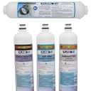 PureT FPK-E3-5 | Filter Set for EZ Slim Reverse Osmosis System, Full Water Replacement Filter Set - Sediment, Carbon & Reverse Osmosis Water Filter, Drinking Water Filter, Compatible w/ E3RO550-EZ