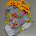 American Trends Girls' Swimwear Girls One Piece Swimsuits Ruffle Kids Bathing Suits for Girls, XL