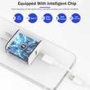 Apple MFi CertifiedFast Charger iPhone,Fast i Phone Charging Cord 3Pack i Phone Charger Fast Charging Plug Block 6FT USB C to Lightning Cable for iPhone 14/14 ProMax/Plus/13 Mini/12/11/XR/XS,AirPods