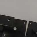 Metal Holders, Black, Set Of 2 – Heavy-Duty Steel Brackets For Shelves, Furniture Or Wall Mounting. Durable, Corrosion-Resistant Finish