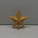 Christmas Tree Star Topper, 8" Gold Xmas Star Tree Decorations, 3D Shatterproof Bethlehem Star Tree Topper Decorations, Waterproof Christmas Tree Topper Decor for Holiday Home Outdoor Ornament