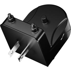 Wireless Replacement Charger Base Compatible with Philips Sonicare Electric ToothbrushToothbrush Charger for Philips HX6100, HX3000, HX6000, HX8000, HX9000,Portable, IPX7 Waterproof (Black)