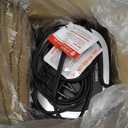 Space Heater for Indoor Use, 1500W PTC Ceramic Heater with Thermostat, Small Space Heater 2S Rapid Heating, 3 Modes, Electric Portable Heater with Safety Protection for Bedroom, Quiet Office (Black-21)