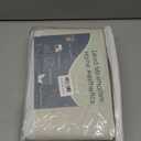 Beige Cream Linen Blackout Curtains 96 Inch Length 2 Panels Set for Living Room Bedroom Thermal Noise Reduction 100% Black Out Linen Drapes Room Darkening Window Curtains 96 Inches Long Back Tab