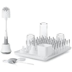 OXO Tot Bottle & Cup Cleaning Set, Gray,No Brush