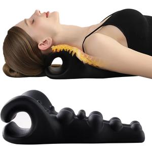 Neck and Shoulder Massager,Neck Pillow for Pain Relief Deep Tissue-Cervical Neck Pillow for Neck Pain Relief,TMJ & Tension Headache Relief,Cervical Alignment & Back Stretch Gifts for Mother