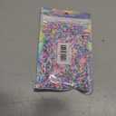 YHYPOCI 100g 7mm Fake Sprinkles Polymer Clay Sprinkles Fake Candy Sprinkles Resin Sprinkles Clay Slices for Craft Sprinkles Decoration Scrapbook DIY Nail Art