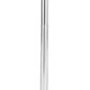 BTEXPERT 45" Bar Height 23.75" Round Aluminum Indoor Outdoor Restaurant Patio Table  Flip Top Table Stainless Steel Silver Commercial Furniture with 25.75" Base