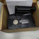 Stainless Steel Doorbell Mount for Ring(2nd Gen - 2020 Release), Doorbell Extender Mount, Adjustable 3.5" to 5.9", Better Visibility and Angle, for Home Rentals, Office (BLACK)