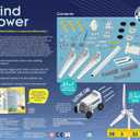Thames & Kosmos Wind Power V4.0 STEM Experiment Kit | Build a 3ft Wind Turbine to Generate Electricity | Learn About Renewable Energy & Power a Small Model Car | Weatherproof for Outdoor Use