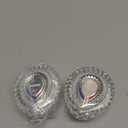 Enhon 2 Pack Shower Knob Handle Kit Compatible with Moen 96797 Chateau Collection, Replacement Faucet Handle Kit for Bathroom Tub and Shower, Include Screws, Chrome Knob Insert