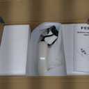 FEPPO Mattress Vacuum Cleaner, 16Kpa Bed Vacuum Cleaner with 253.7nm UV-C Light, 140F Heat, HEPA Filter & Ultrasonic, Versatile Handheld Vacuums for Bed, Sofa, Couch, Crib(Corded, 500W) (White)