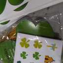 Motipuns 30 Pcs St Patrick Day Shamrock Craft Kit Color Your Own Shamrock Hanging Ornaments Saint Patty's Day Party Gift for Spring Sunday School Activity Supplies Irish Christian Home Wall Decor
