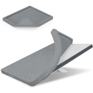 Anbee Protective Case Cover Compatible with Starlink Mini Satellite Dish, Shockproof Protector Cover, Waterproof Silicone Case for Outdoor Travel & Camping (Grey)