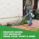 Simple Green Outdoor Odor Eliminator for Pets, Dogs, Ideal for Artificial Grass & Patio (32 oz Hose End Sprayer & 1 Gallon Refill)