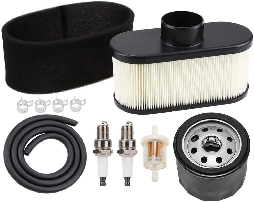 FR691V Oil Change Kit FR730V Tune Up Kit for Kawasaki FR651V FR691V FR730V FS691V Engine Mower 11013-0752 Air Filter 49065-0721 49065-7007 Oil Filter for John Deer-e X300 X320 Maintenance Kit