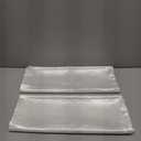 BEDELITE Satin Pillowcase for Hair and Skin, Super Soft and Cooling Similar to Silk Pillow Cases 2 Pack with Envelope Closure, Gift for Women Men(20"x30" Queen Size, Ivory)