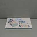 Bluetooth Keyboard & Mouse Combo, QWERTY Layout, 10 inch Ultra-Slim Wireless Keyboard, Lag-Free, Silent Keyboard Compatible with iPhone iPad Computer Tablet Keyboard (White)