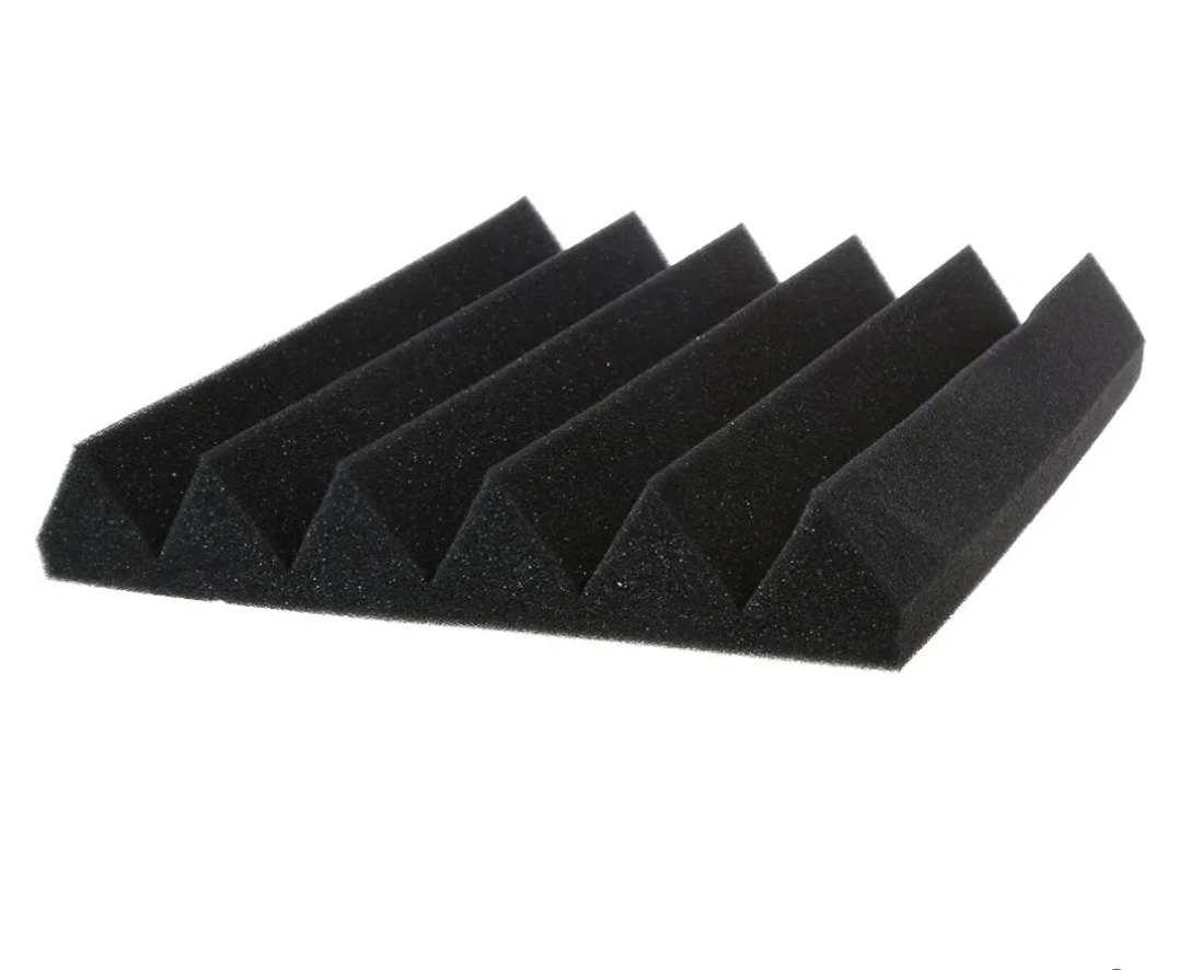 Soundproofing Foam Studio Acoustic Sound Treatment Absorption Acoustic Foam Panels 47 pieces Black 30x30x2cm