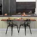 Hidden Island Countertop Support Bracket, Solid Heavy Duty Floating Shelf Bracket Straight Bracket for Granite/Wood/Concrete/Quartz Countertops, 1 Count, 36 Inch