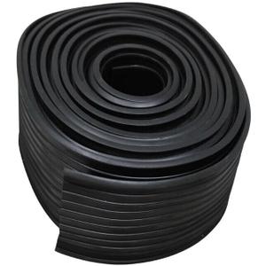 for 20 Foot Garage Door Rubber Weather Stripping Seal Universal 3.25''