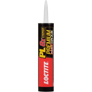 Loctite PL Premium Fast Grab Polyurethane Construction Adhesive, Gray, 10 fl oz Cartridge, 1 Pack