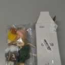 Set of 4 Christmas Felt Mouse Ornaments, 5" Mini Fashionable Mice with Luggage for Christmas Tree Hanging, Wool Xmas Tabletop Decor, Animal Crafts for Holiday Easter Gifts Party Supply