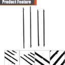 labwork 4 x Car Outside Window Moulding Weatherstrip Seal Belt Replacement for Civic 2006-2011 72450-SNA-A01 72410-SNA-A01 72950-SNA-A01 72910-SNA-A01