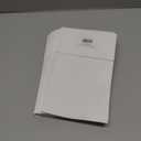 Honeydak 24 Pcs White Plastic Luminaria Bags 15" x 9" x 25" Waterproof Luminaria Bags Candle Lantern Bag for Christmas Weddings Birthday Party Holiday Decoration Use