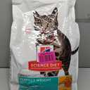 Hill's Science Diet Adult Perfect Weight Dry Cat Food, Chicken, 15 lb. Bag (EXP 12/01/27)