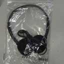 Hoteam 100 Pack Headphones for Classroom Bulk Students Adjustable Headphones Wired Pack Black Over The Head Earphones with 3.5 mm Plug for School Library Museums Charity Donate(Black)