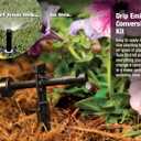 Rain Bird CNV182EMS Drip Irrigation Sprinkler Conversion Kit, 1800 Series Pop-Up to 6 Drip Emitters with 1/4" Tubing