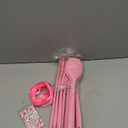 12 Set Valentine's Day Spatula Gifts Bulk DIY Set Pink Silicone Spatula for Kitchen Neighbors Baking with Ribbon Greeting Cards and Plastic Bags for Cooking Gifts(Valentine's Day,Pink)