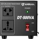 Anbull Voltage Converter 500W Voltage Transformer, Step Up Down 110v 220v, 220 to 110 Voltage Converter Heavy Duty Step Up & Down 50-60Hz
