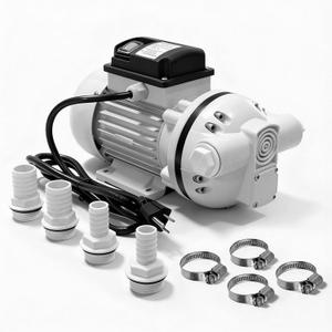 AC 110V-120V Diesel Exhaust Fluid Transfer Pump Self-Priming Electric Diaphragm DEF Pump for Urea, Oil, Water & Irrigation.Diaphragm Pumps with 400W, 10.6 GPM, 36ft LiftWhite