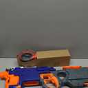 Nerf HyperFire Motorized Elite Blaster, 25-Dart Drum, Fires Up to 5 Darts Per Second, Includes 25 Official Elite Darts