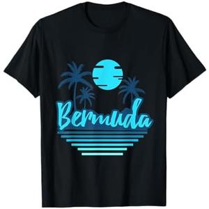 Bermuda Family Vacation Trip Travel Men Women T-Shirt Blue Size L